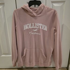 Hollister Light Pink Pullover Hoodie